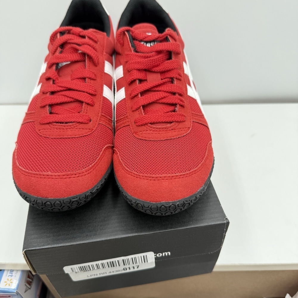 ASICS Onitsuka Tiger Ultimate 81 Red /White Women Sz 8 Sneakers Shoes New In Box - Picture 3 of 13
